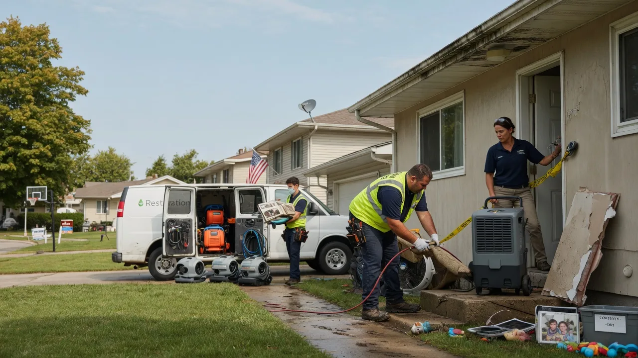 Water Damage Restoration in Erbacon, WV near me